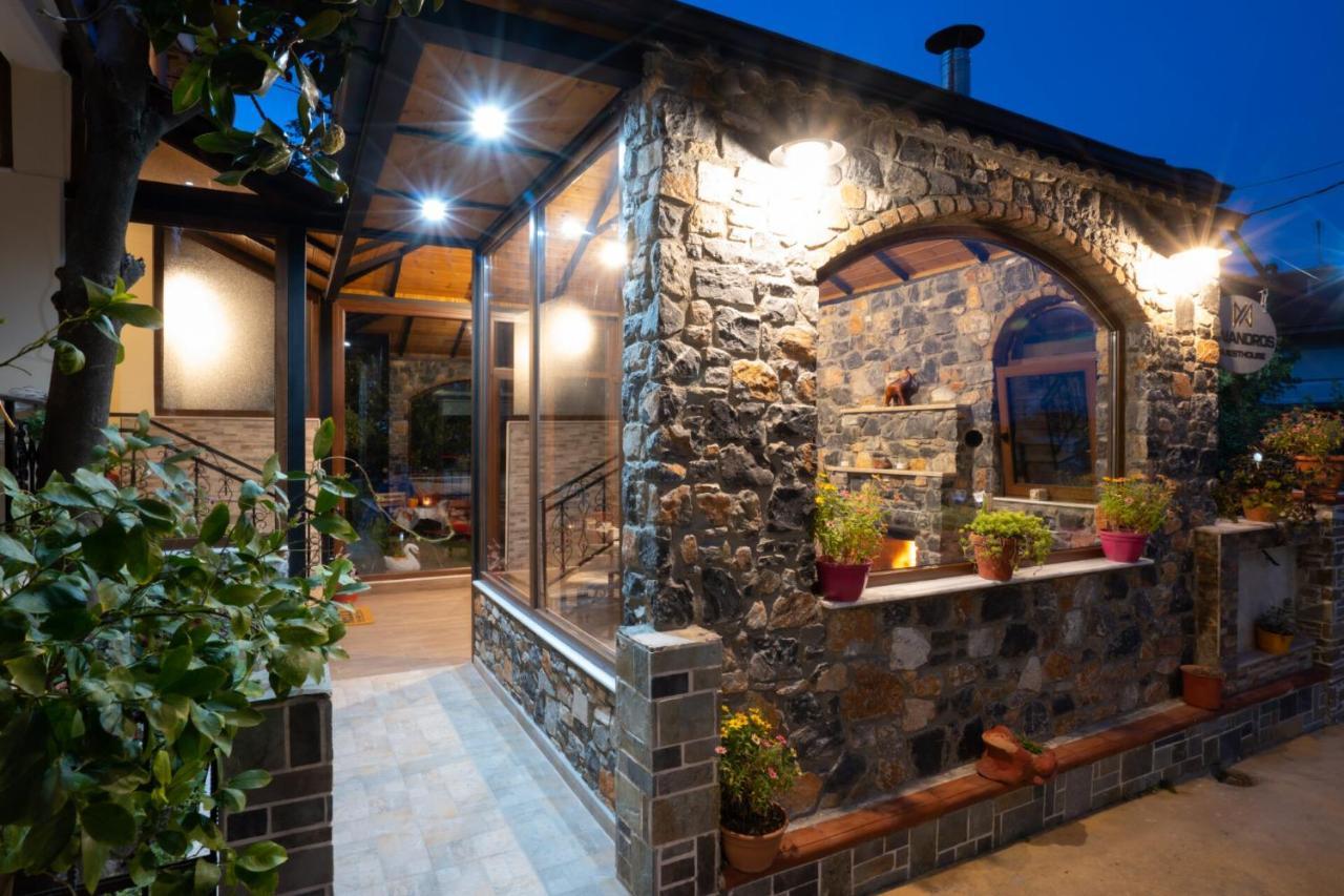 Ξενώνας Μαίανδρος Aridaía Exterior foto
